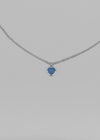 (SILVER 925) Nerit Heart Stone Necklace
