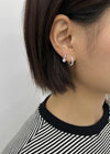 (SILVER 925) Shelby Heart Drop Piercing