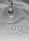 (SILVER 925) Ludiang Foil Ring Earring