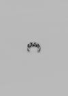 (SILVER 925) Lucite Chain Ear Cuff