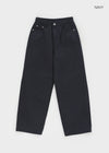 Longnut Semi Balloon Wide Cotton Pants