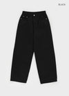 Longnut Semi Balloon Wide Cotton Pants