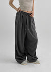 (UNISEX) Watkin Pintuck String Pants S/S ver.