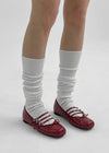 Eclon Strap Ribbon Flat Shoes