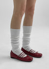 Eclon Strap Ribbon Flat Shoes