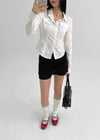 Eclon Strap Ribbon Flat Shoes