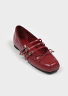 Eclon Strap Ribbon Flat Shoes