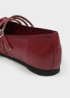 Eclon Strap Ribbon Flat Shoes