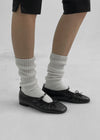 Decoms Ribbon Sirring Flat Shoes