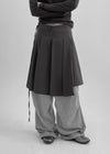 Hoscom Pleats Rab Midi Skirt