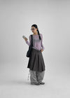 Hoscom Pleats Rab Midi Skirt
