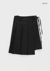 Hoscom Pleats Rab Midi Skirt