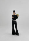[MADE] Serini Off Shoulder Long Sleeve T-shirt