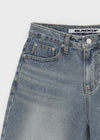 [B-DENIM] ESSENTIAL HALF SHORTS 040