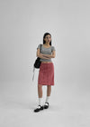 [MADE] Easy Backless Short Sleeve T-shirt With Cap