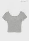[MADE] Easy Backless Short Sleeve T-shirt With Cap