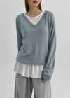 [MADE] Leuk Summer V-neck Knitwear