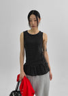 [MADE] Cruti Dot Layered Sleeveless