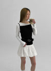 Pomuto Basic Ribbed Sleeveless