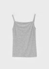 Pomuto Basic Ribbed Sleeveless