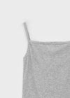 Pomuto Basic Ribbed Sleeveless