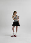 Verner Stripe Lace Strap Sleeveless