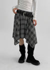 Beeoping Buckle Suede Long Boots