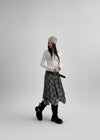 Beeoping Buckle Suede Long Boots