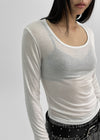 [MADE] Serion U-Neck Long Sleeve T-shirt