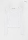 [MADE] Serion U-Neck Long Sleeve T-shirt