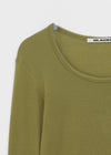[MADE] Serion U-Neck Long Sleeve T-shirt