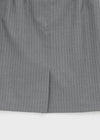 Newating Check Midi Skirt (Belt Set)