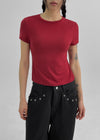 [MADE] Davipa Tencel Round Short-Sleeved T-Shirt (Tencel 92%)