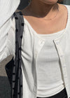 (SILVER 925)Mid Mini Ball Necklace