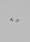 (SILVER 925)Silat Square Earrings