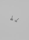 (SILVER 925)Silat Square Earrings