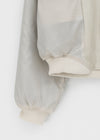 Dupen Eyelet High-Neck Leather Jacket