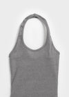 Romit Stripe Holter-Neck Sleeveless