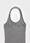Romit Stripe Holter-Neck Sleeveless