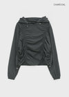[MADE] Natini Shirring Nylon Hoodie