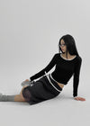 [MADE] Serion U-Neck Long Sleeve T-shirt