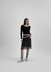 [MADE] Serion U-Neck Long Sleeve T-shirt