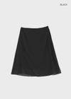 Blano Chiffon Midi Skirt