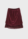 Blano Chiffon Midi Skirt
