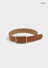 Chenster Square Wide Leather Belt
