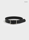 Chenster Square Wide Leather Belt