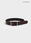 Chenster Square Wide Leather Belt