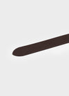 Chenster Square Wide Leather Belt