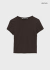 [MADE] Davipa Tencel Round Short-Sleeved T-Shirt (Tencel 92%)