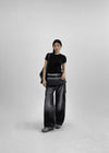 Penilla two-way wide denim pants